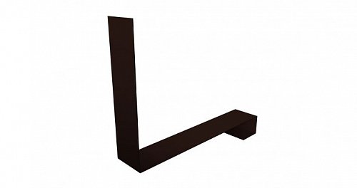 Grand Line: Примыкание нижнее к трубе фальц Quarzit lite 0,5 мм