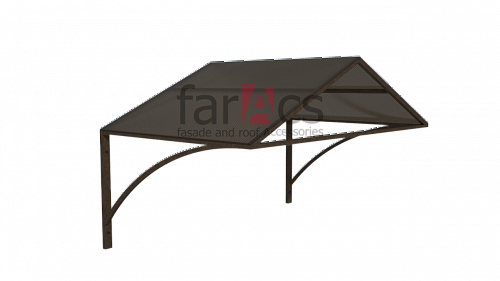 FarAcs: Козырек мет. №4 1500х1000 мм