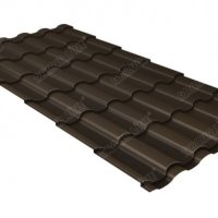 Grand Line: Металлочерепица Kredo GreenCoat Pural 0,5 мм