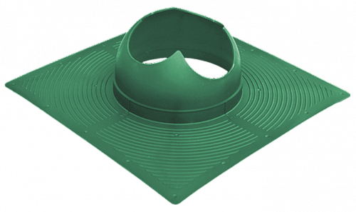 Krovent: Основание вент. трубы для гиб. черепицы Base-VT