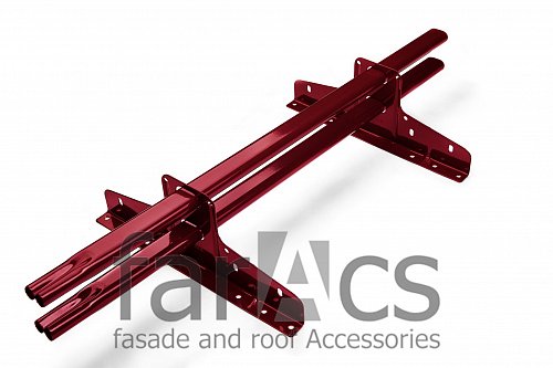 FarAcs PREMIUM: Снегозадержатель плоско-овальный 45х25 1м