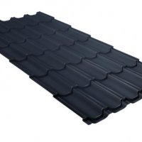 Grand Line: Металлочерепица Kvinta plus GreenCoat Pural Matt 0,5 мм