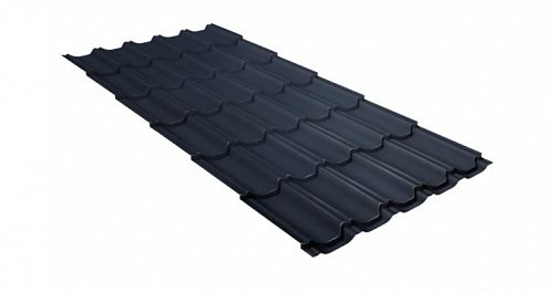 Grand Line: Металлочерепица Kvinta plus GreenCoat Pural Matt 0,5 мм
