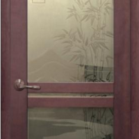 Doors-Ola: Дверь Doors-ola Квадро венге п/у ст. Бамбук 800х2000