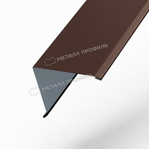 МеталлПрофиль: Планка торцевая 95х120 Puretan 0,5 мм