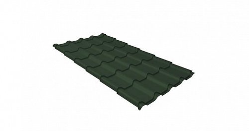Grand Line: Металлочерепица Kamea GreenCoat Pural 0,5 мм
