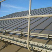 Borge: Мостик с ограждением 1,5м, для фальцевой кровли