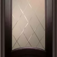 Luidoor: Дверь Luidoor Криста лайт дуб ст. грав. ГОТИКА белое 800х2000